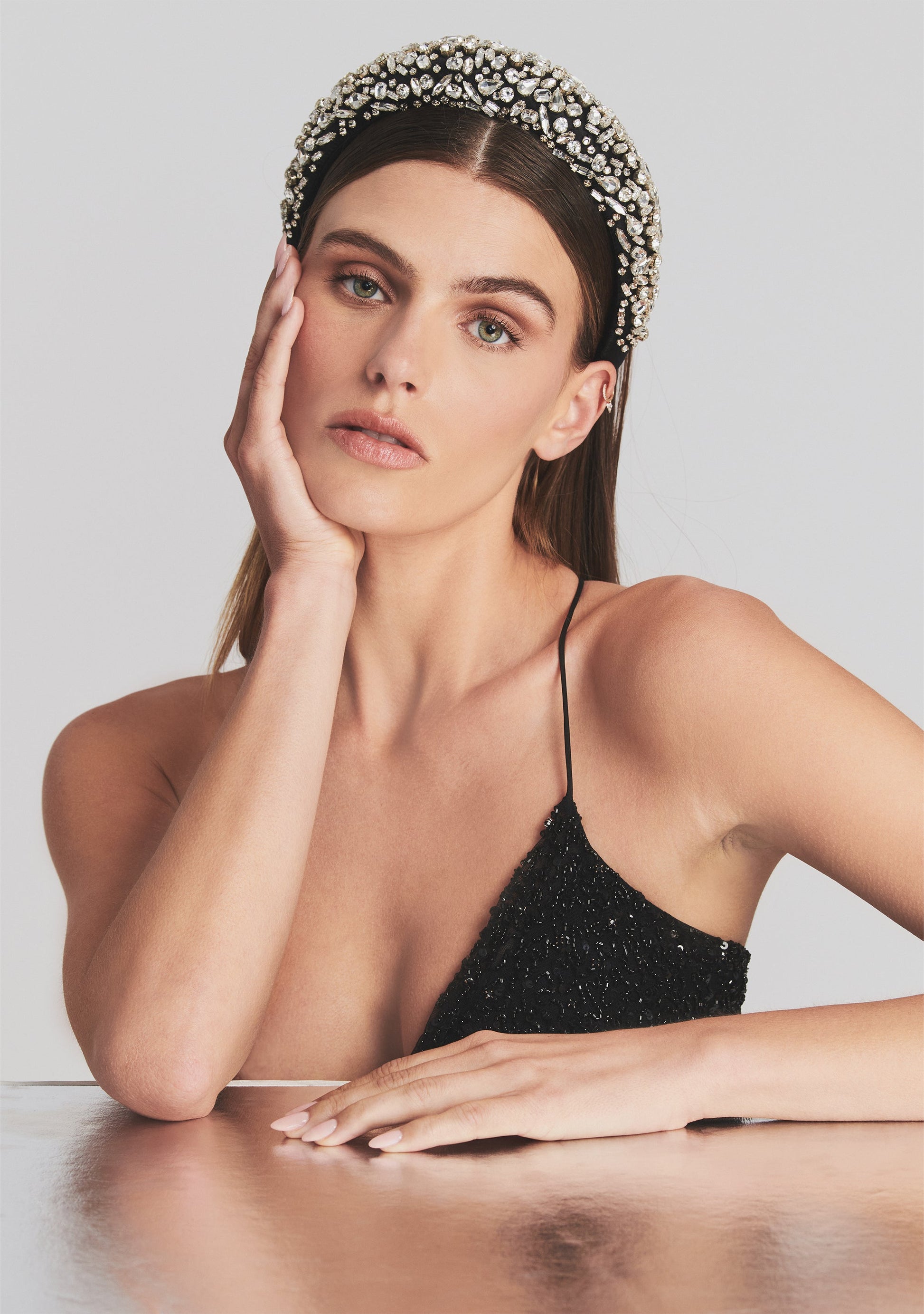  Marnie Chunky Crystal Headband