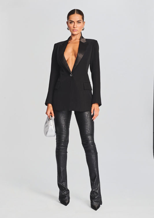  Danica Coated Denim Pant