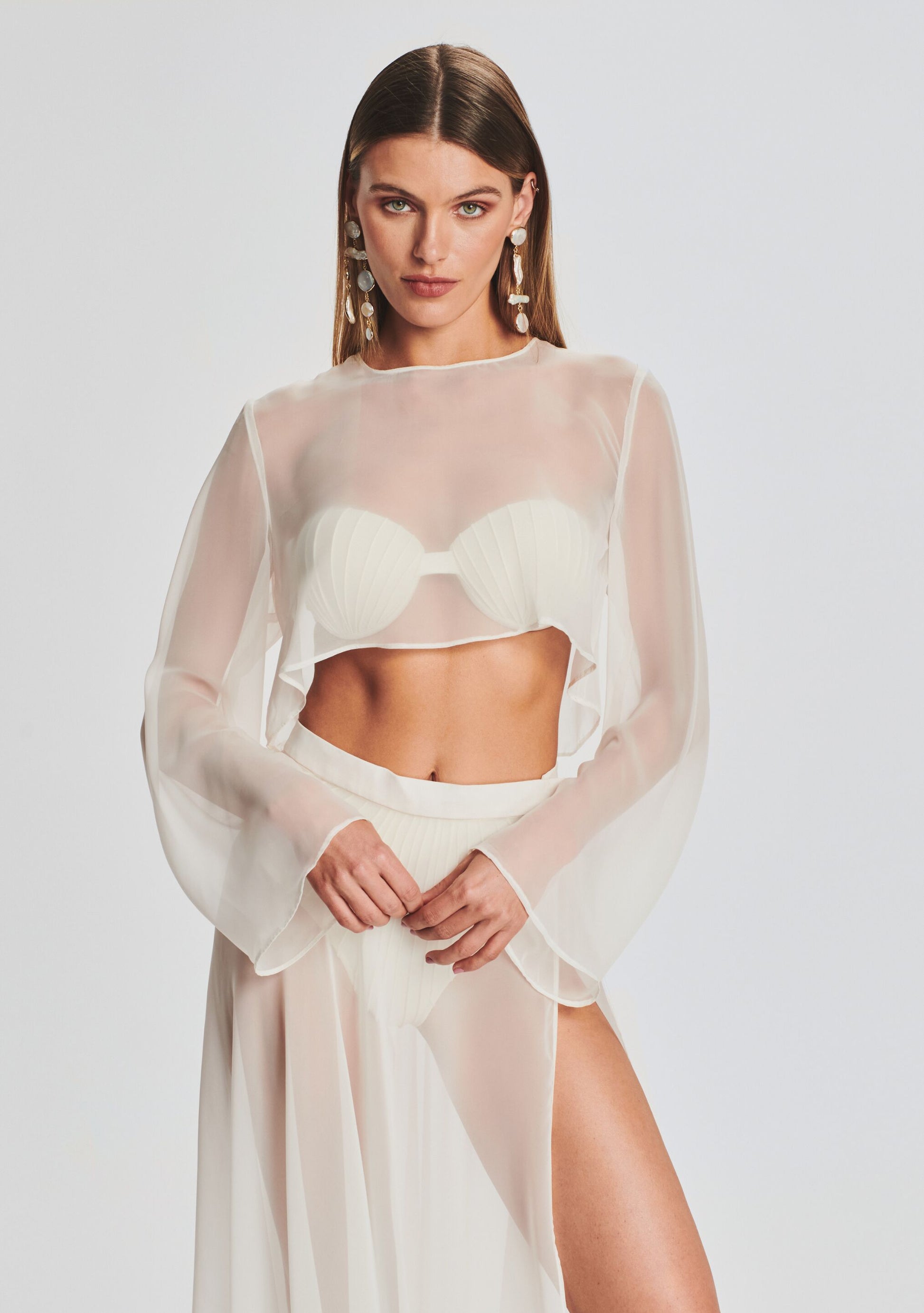 Grace Cropped Shirt