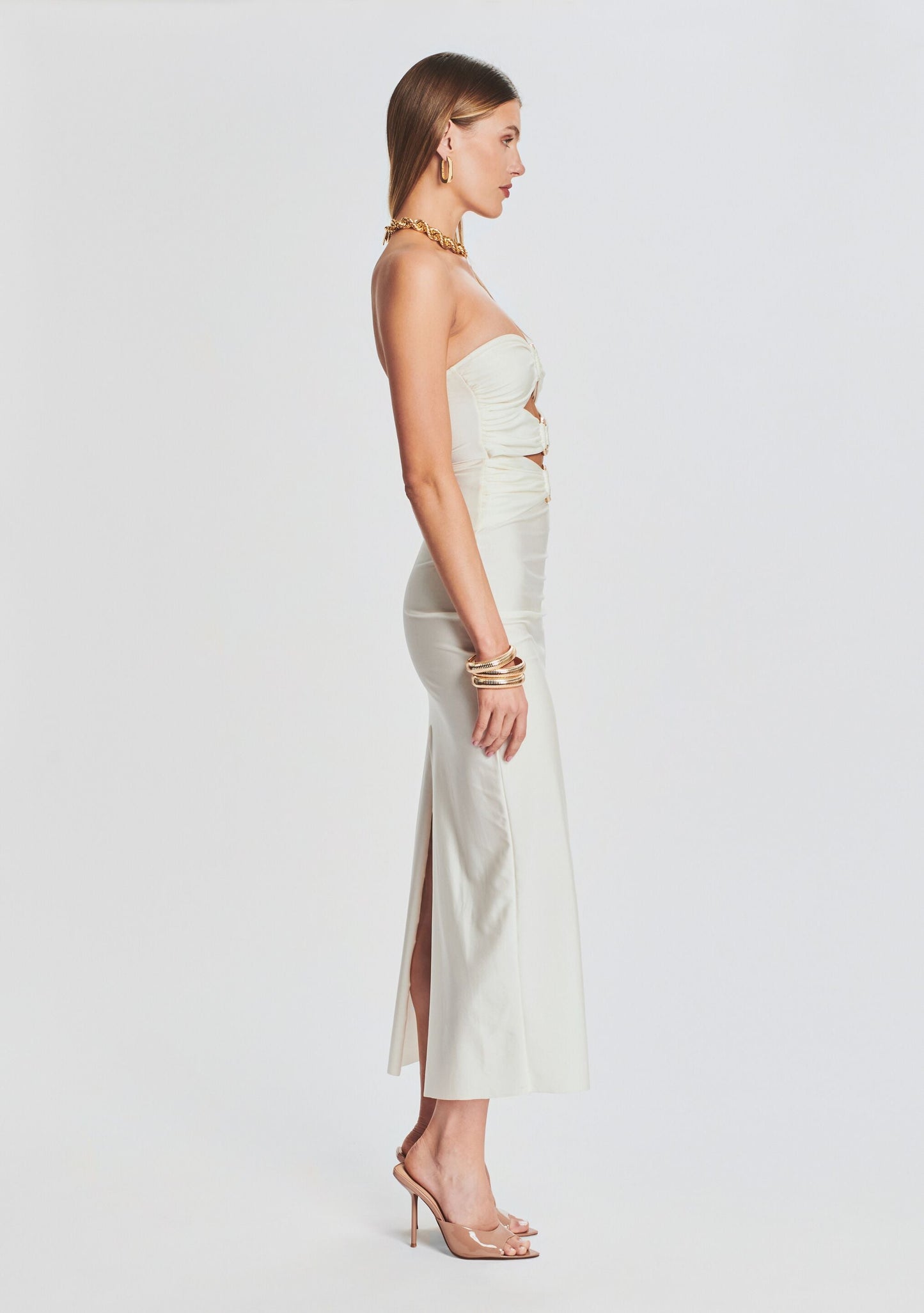  Lily Lycra Maxi Dress
