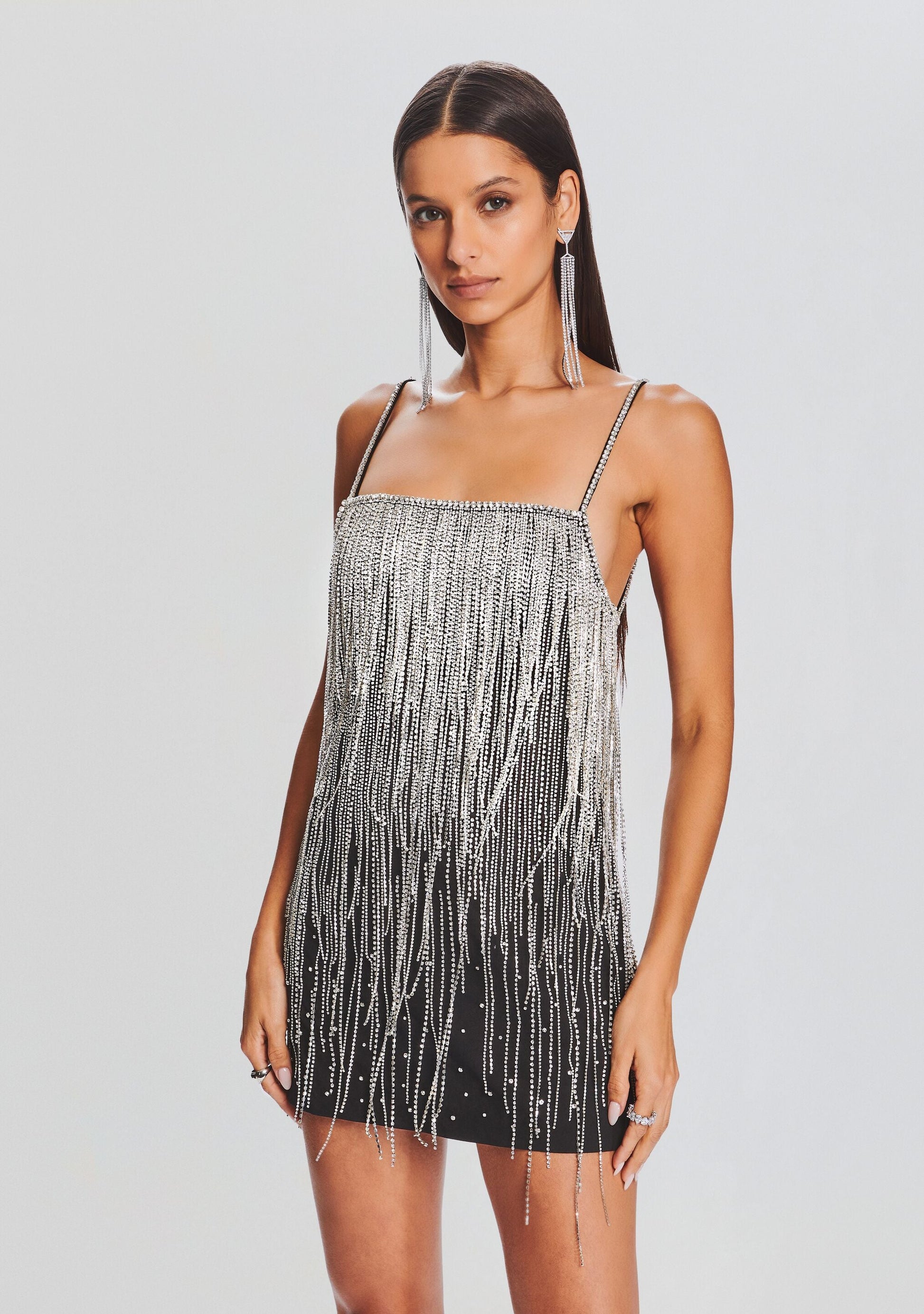  Juliette Embellished Fringe Dress