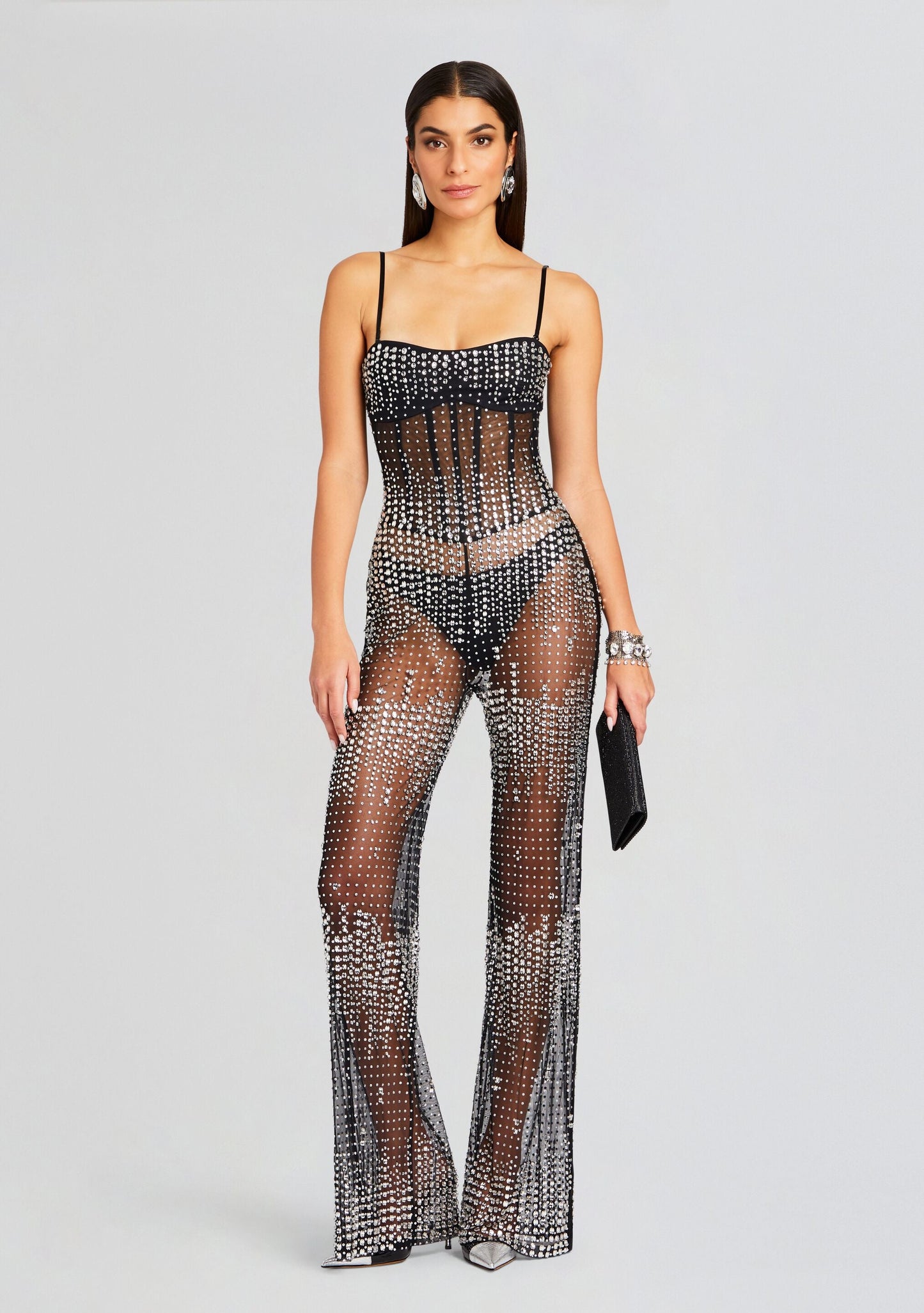  Adelynne Sequin Jumpsuit