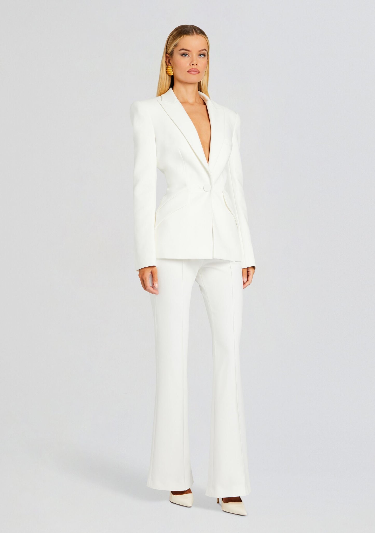  Lizzy Low Rise Flared Trousers
