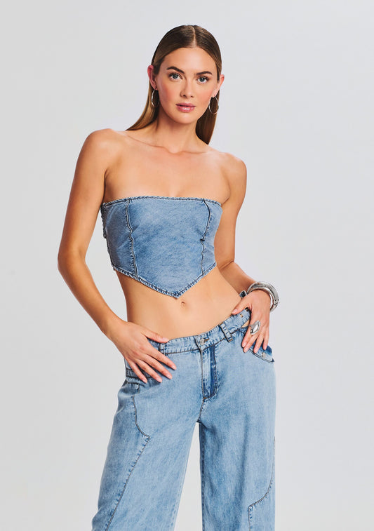  Tate Denim Top