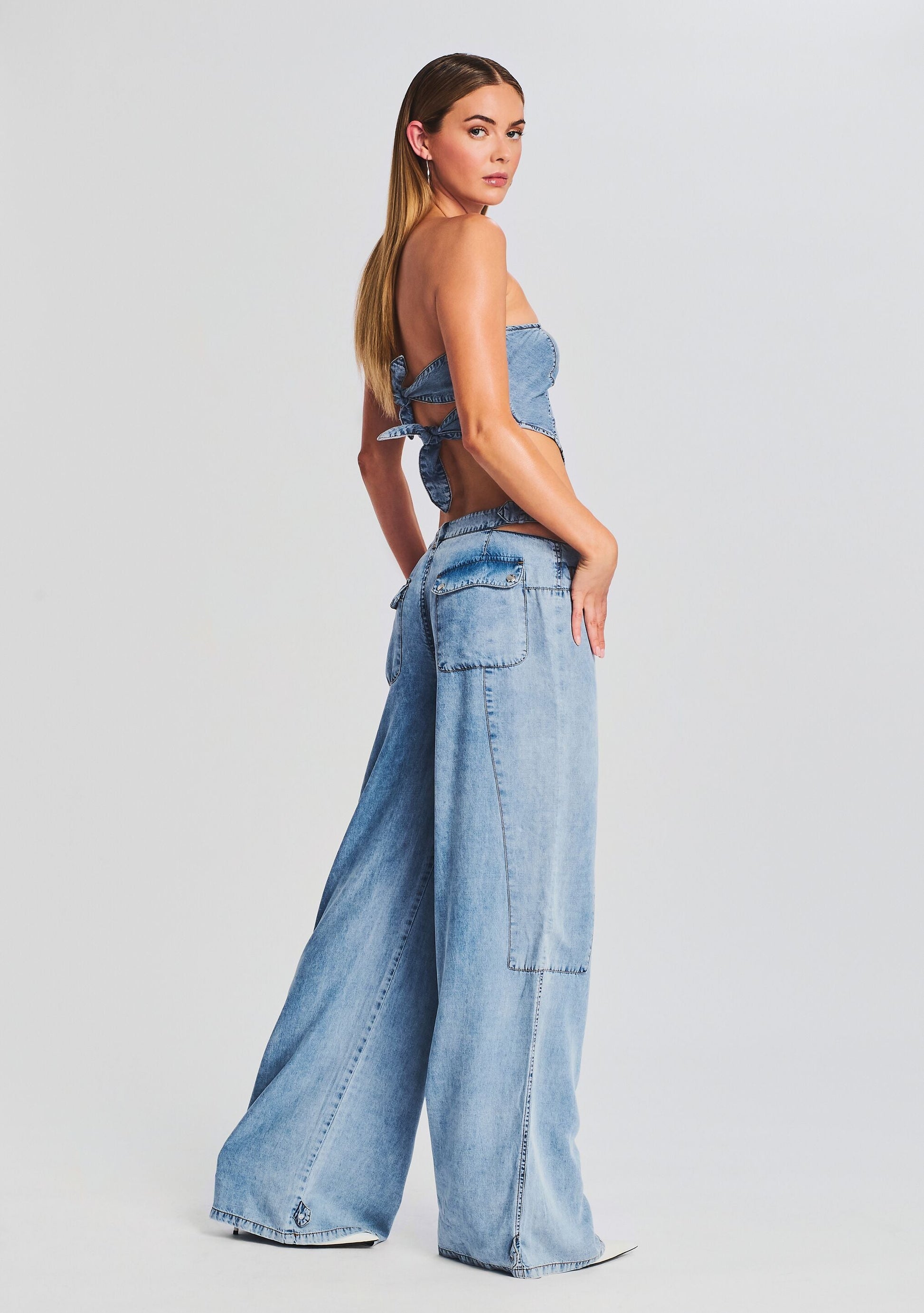  Tate Denim Top