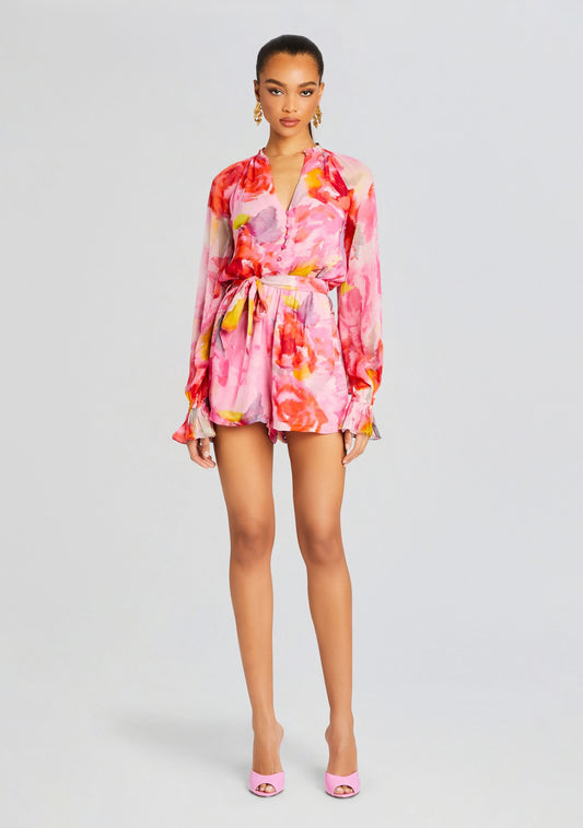  Rosa Romper