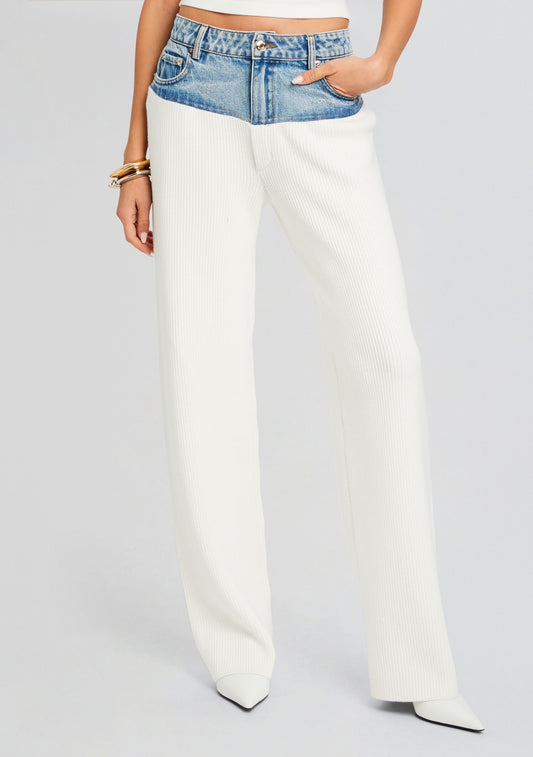  Chani Knit Denim Pant