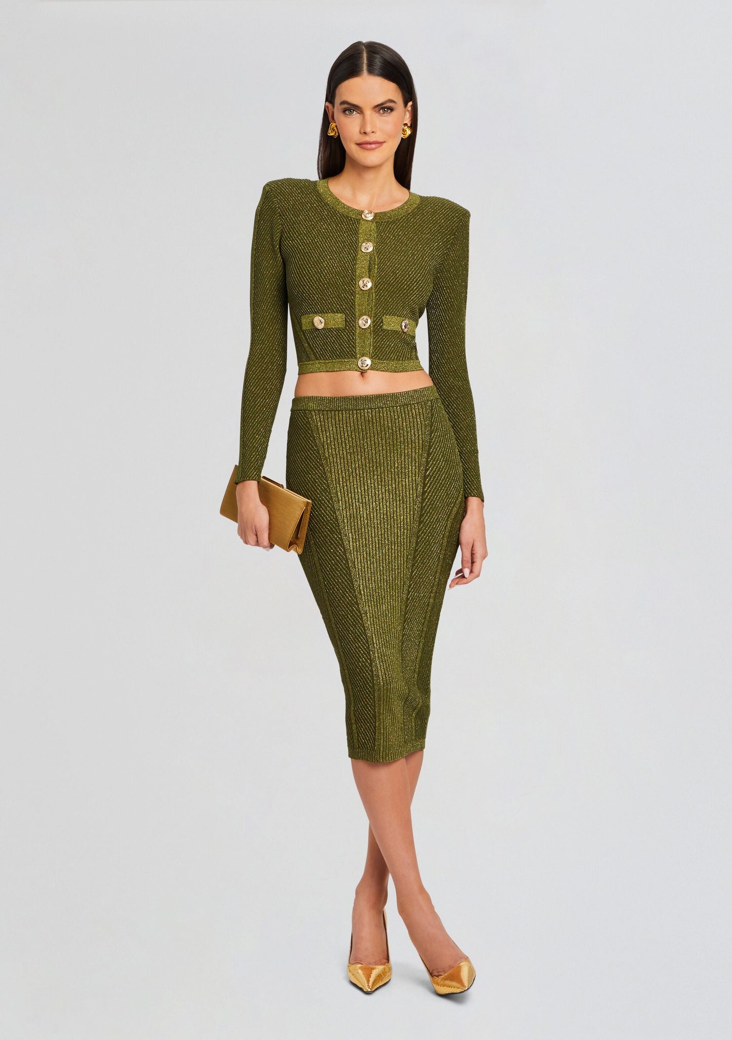  Posie Rib Knit Skirt