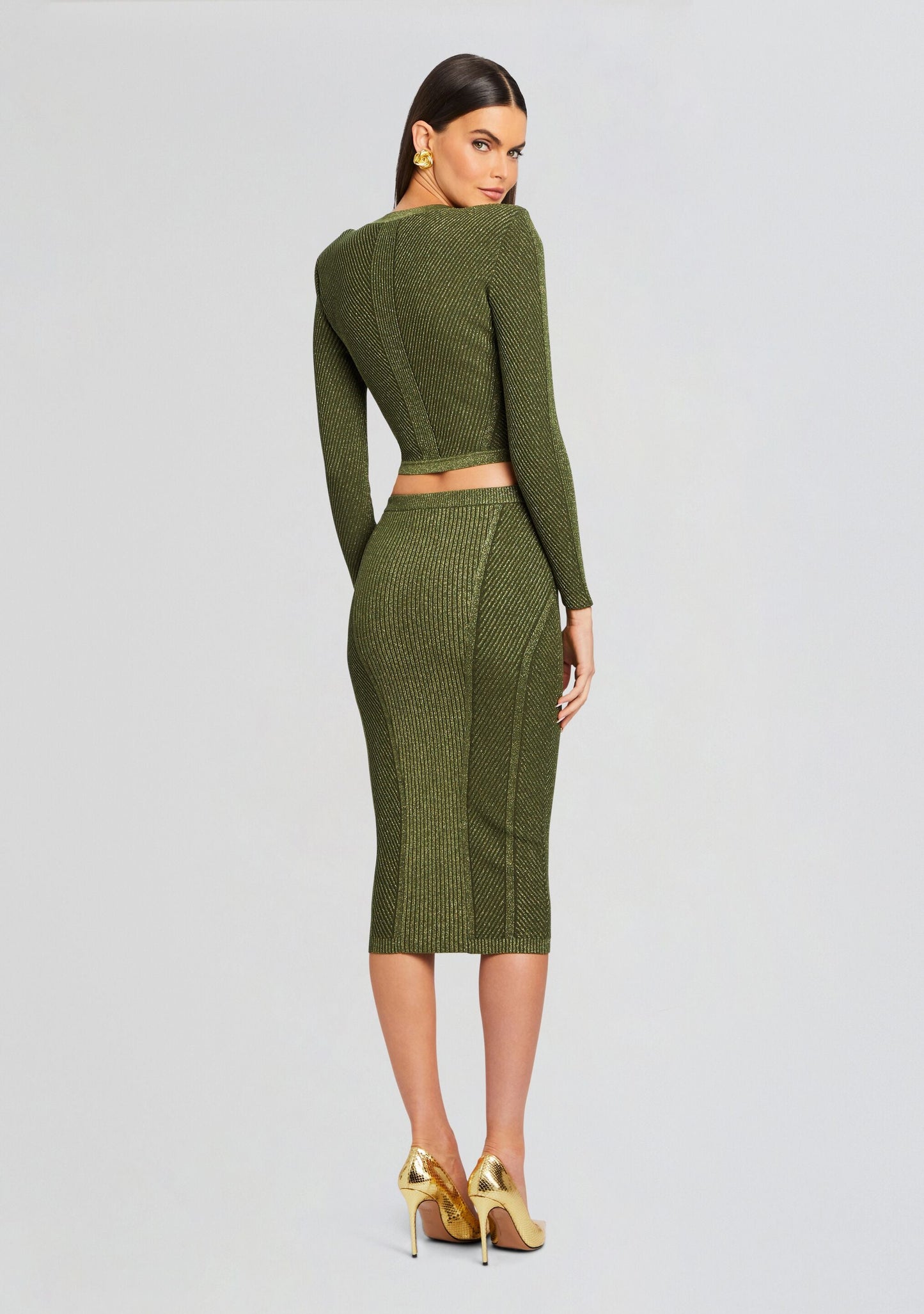  Posie Rib Knit Skirt