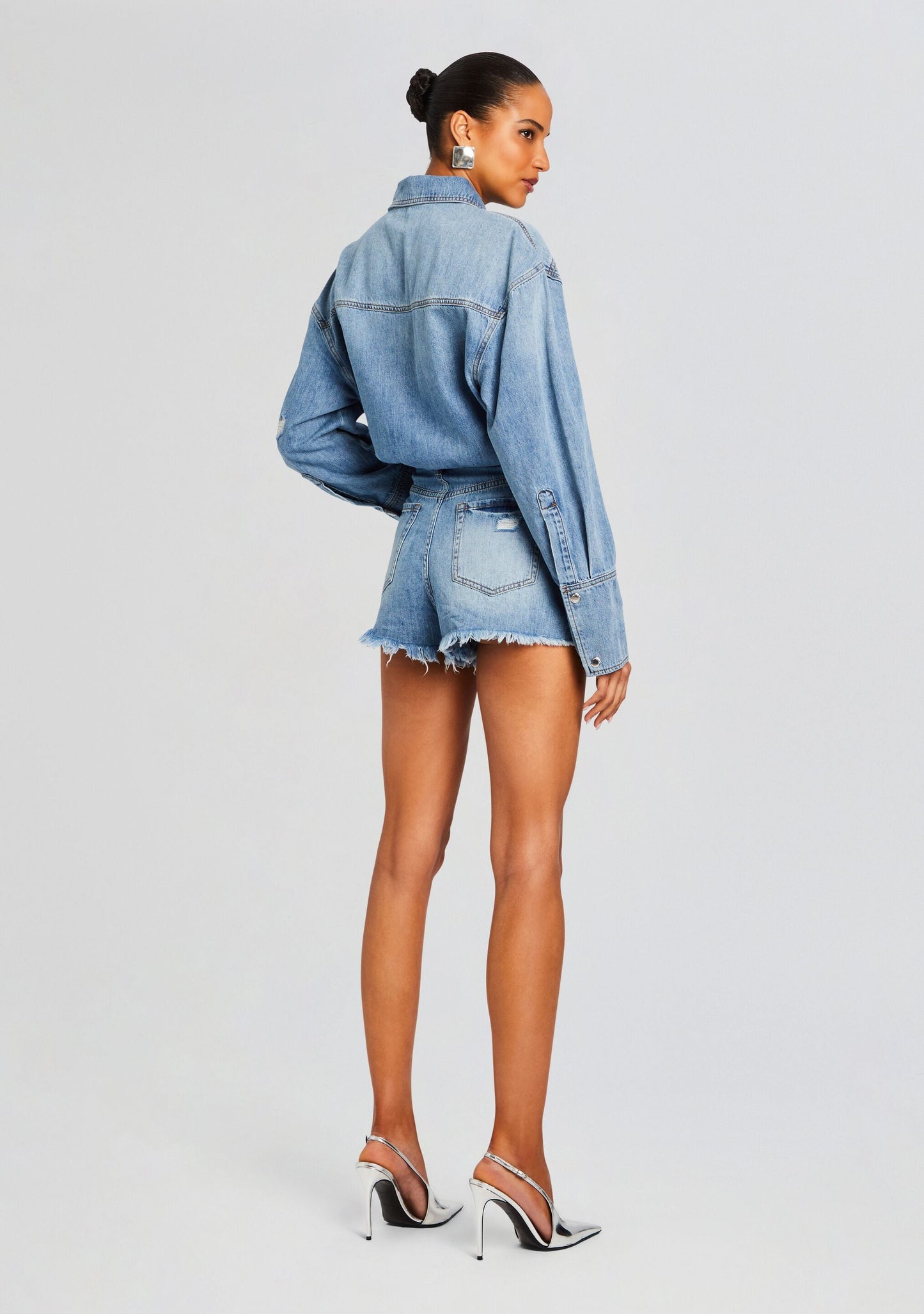  Annie Denim Romper