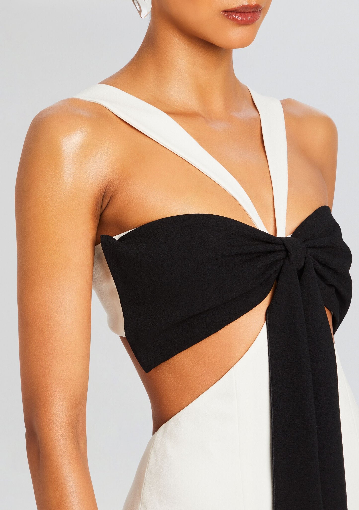  Elizabeth Bowed Evening Gown