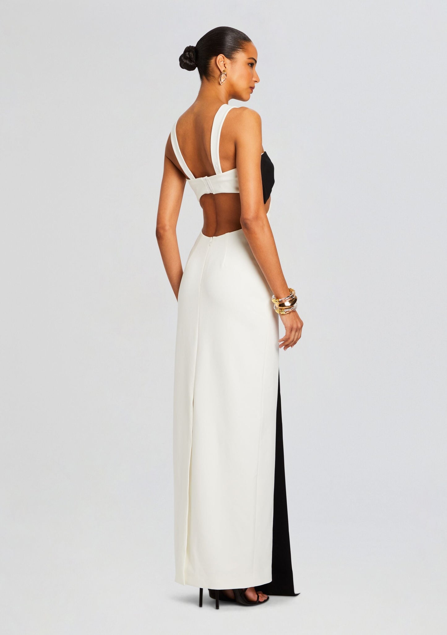  Elizabeth Bowed Evening Gown