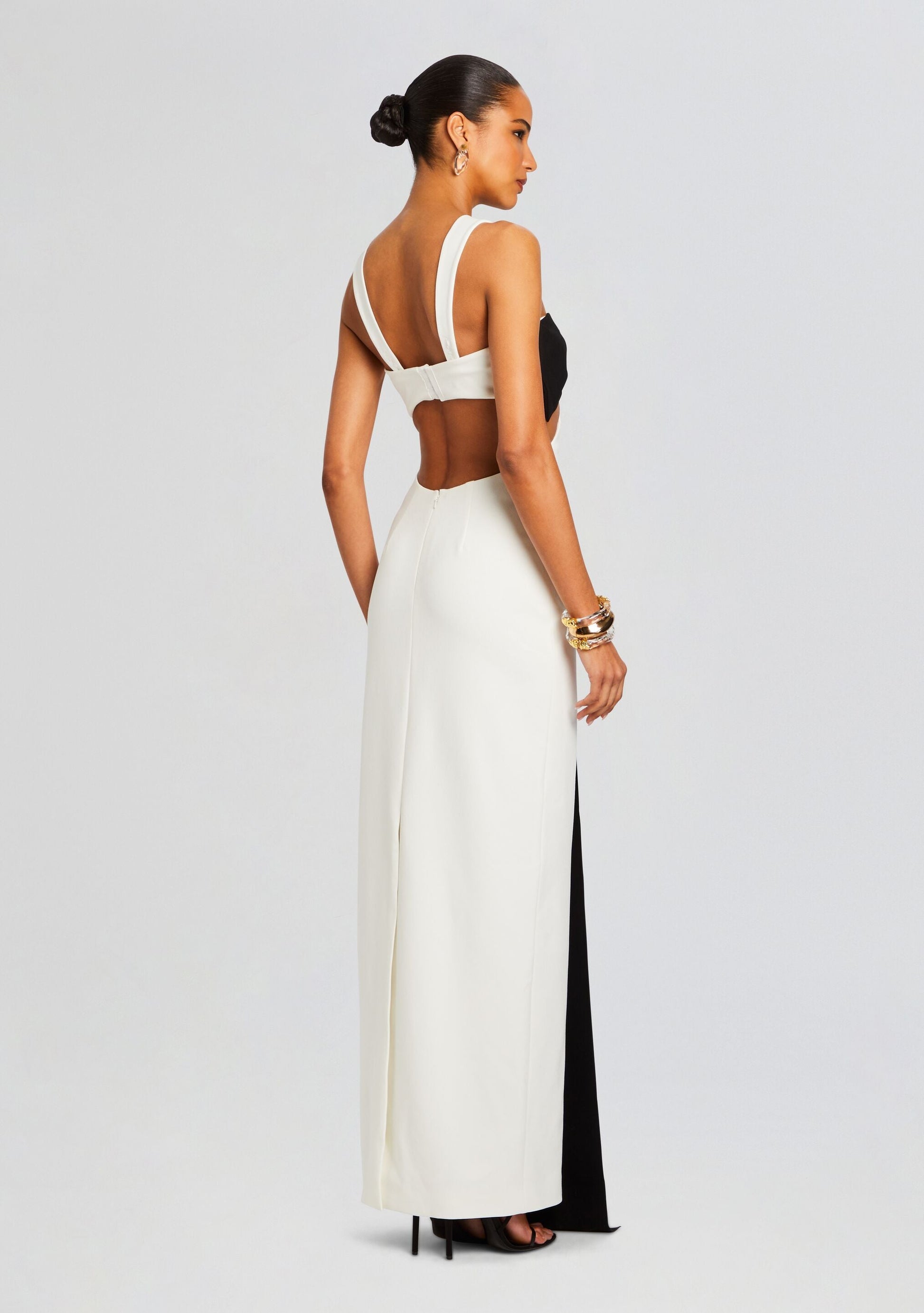  Elizabeth Bowed Evening Gown