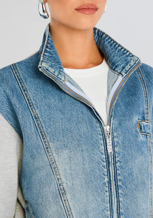  Page Terry Denim Jacket