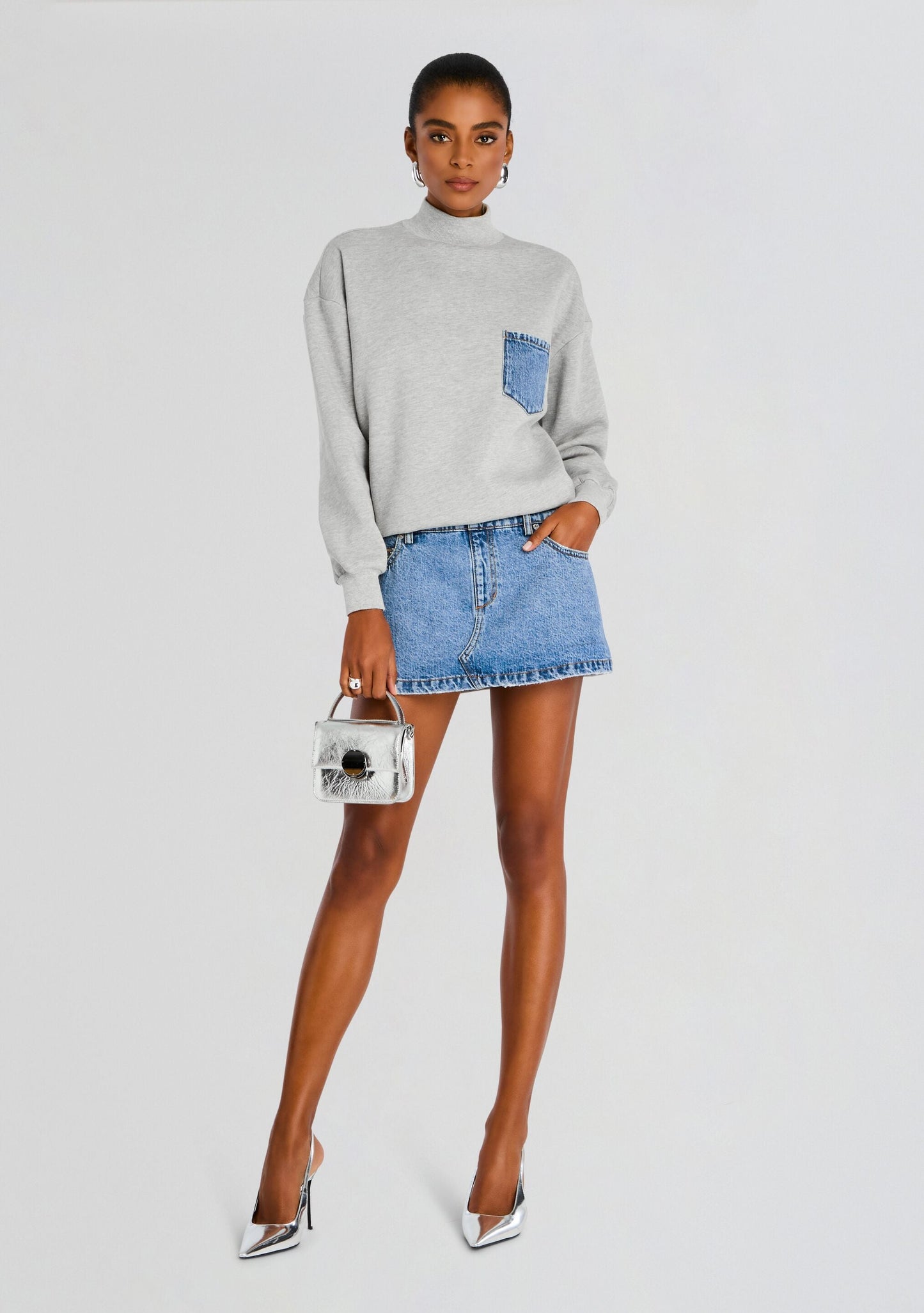  Marley Terry Denim Dress