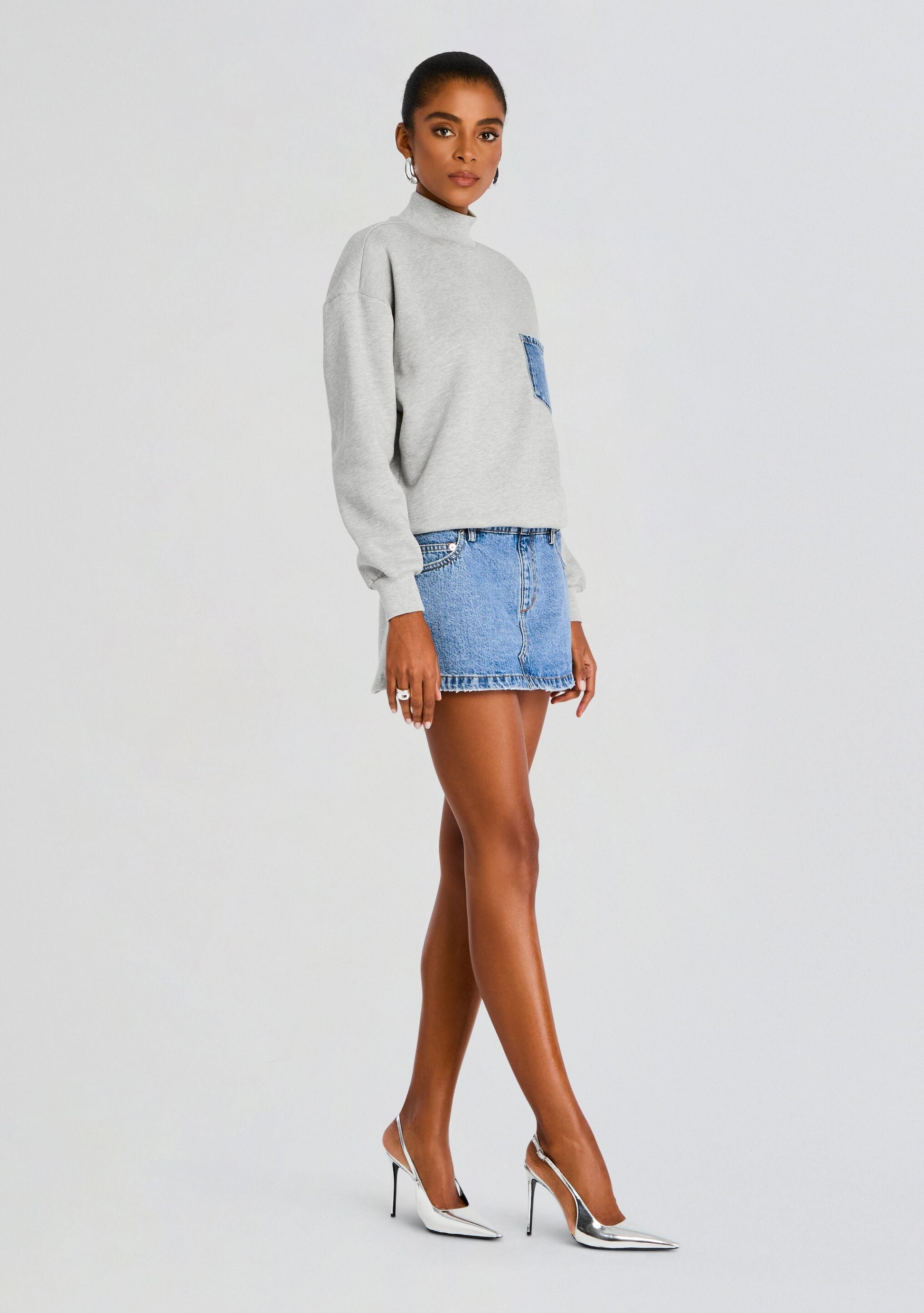  Marley Terry Denim Dress