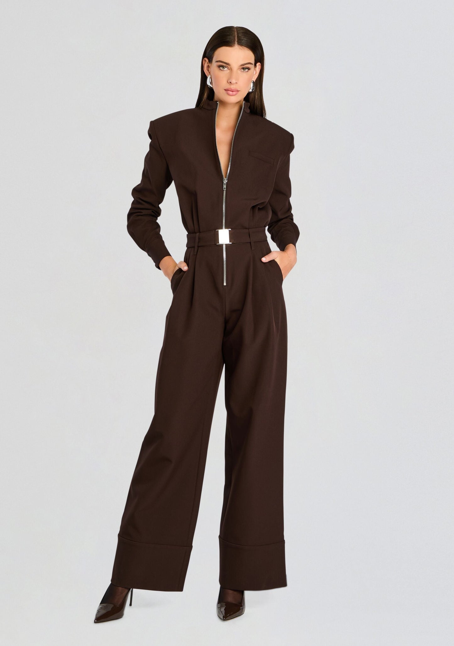 Vera Heavy Crepe Jumpsuit