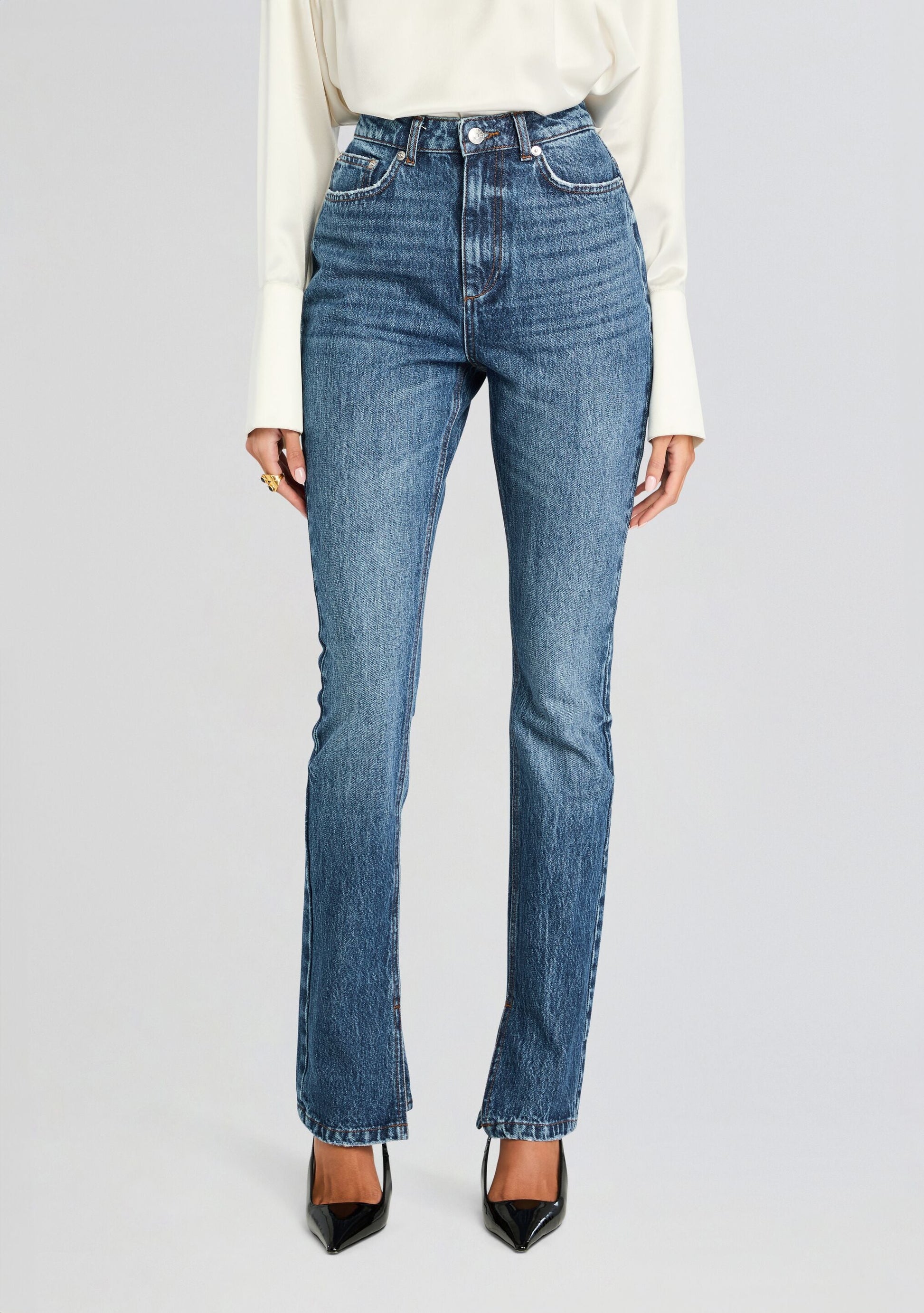  Lafayette Slim Straight Leg Jean