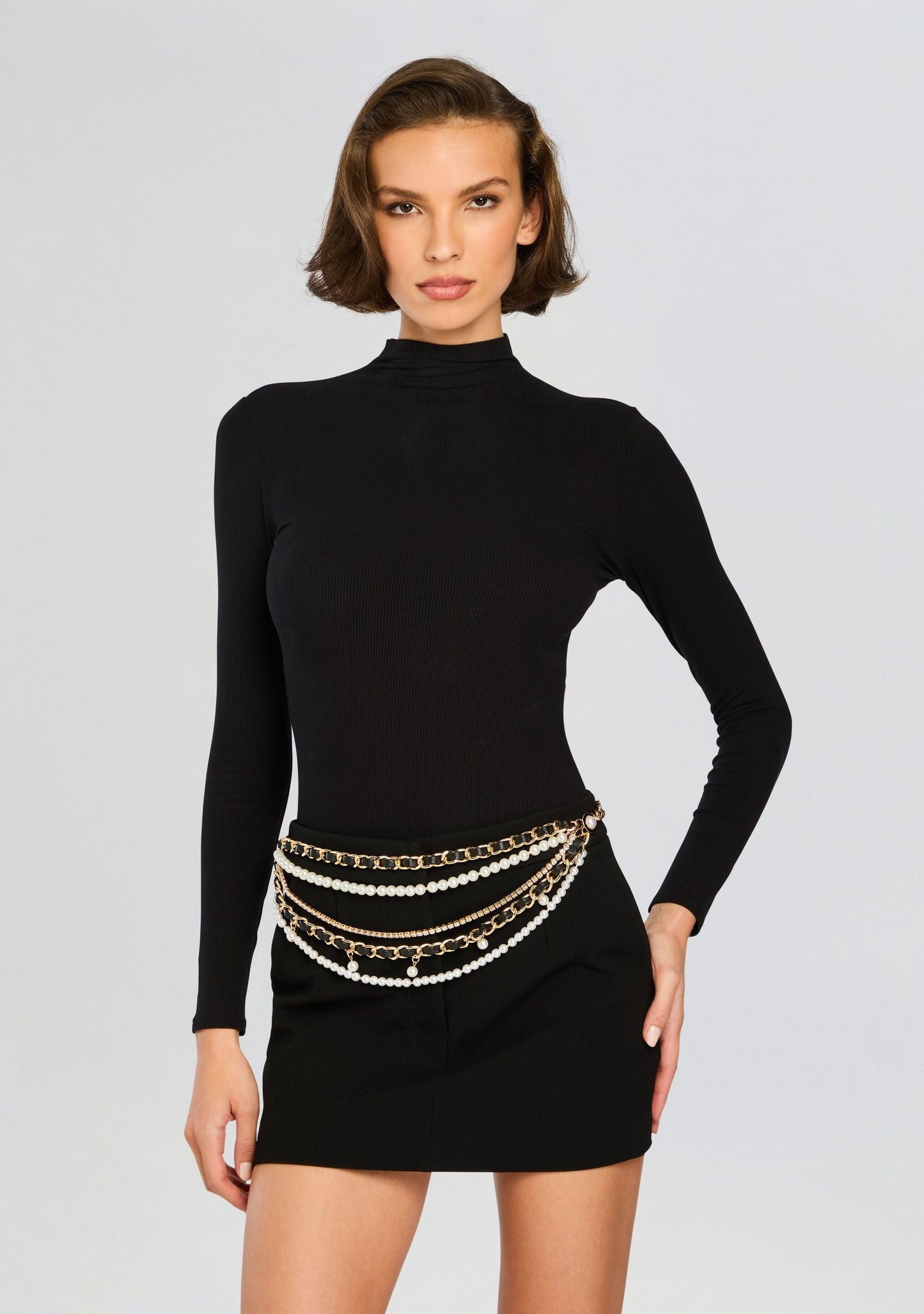 Sonya Pearl Chain Belt