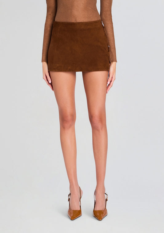  Valerie Suede Skirt