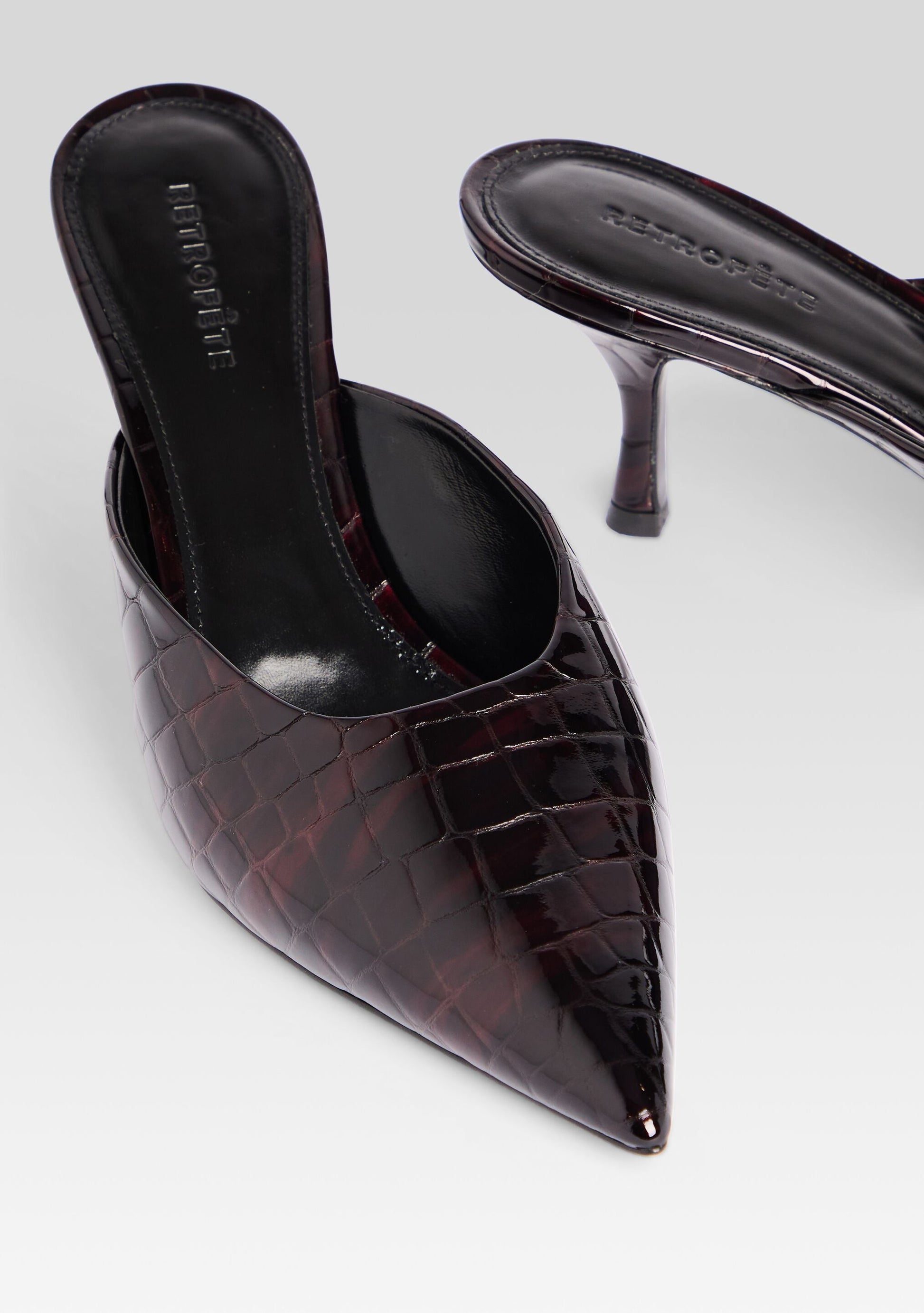  Bonnie Leather Mule