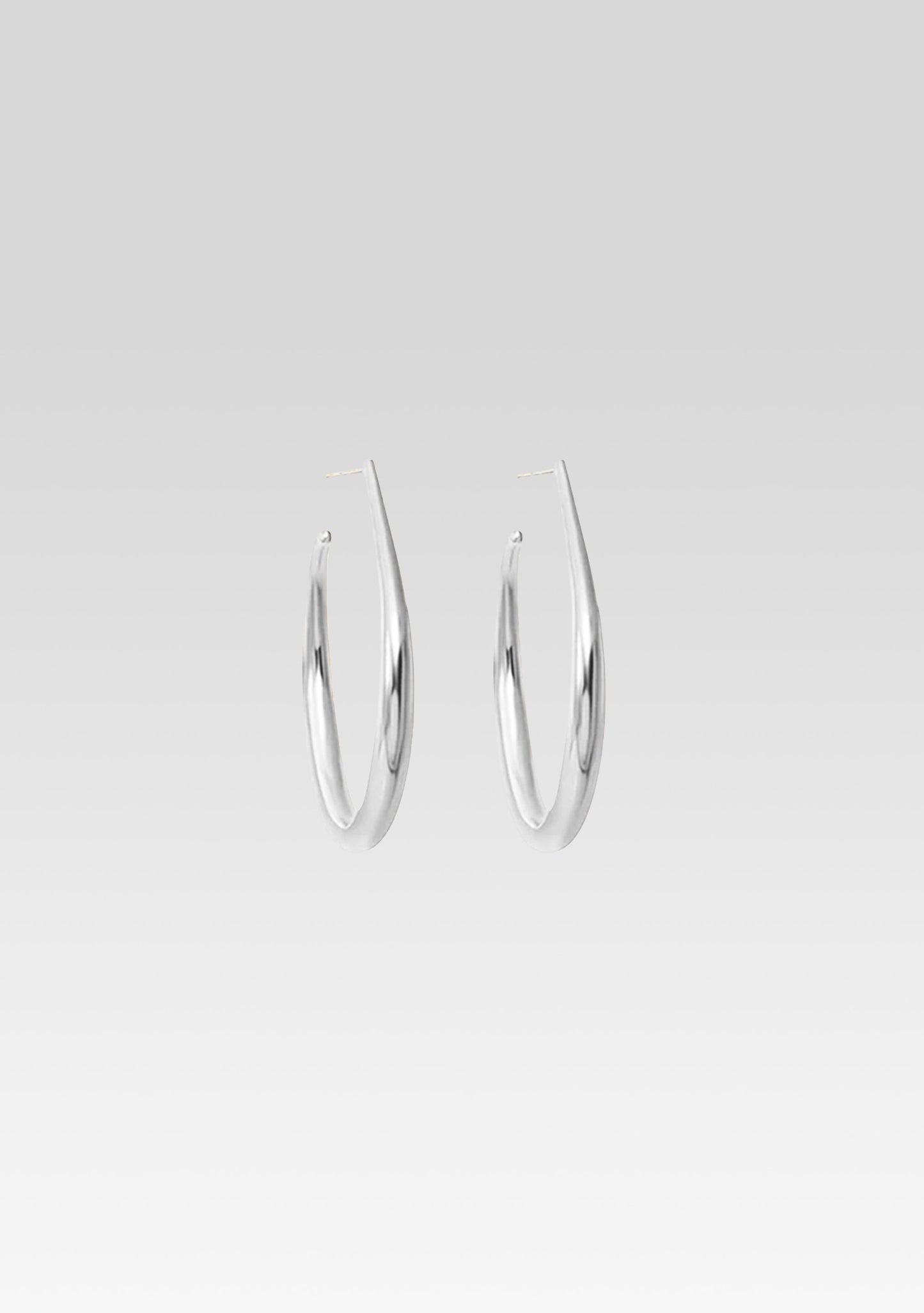  Small Moon Hoop Earrings