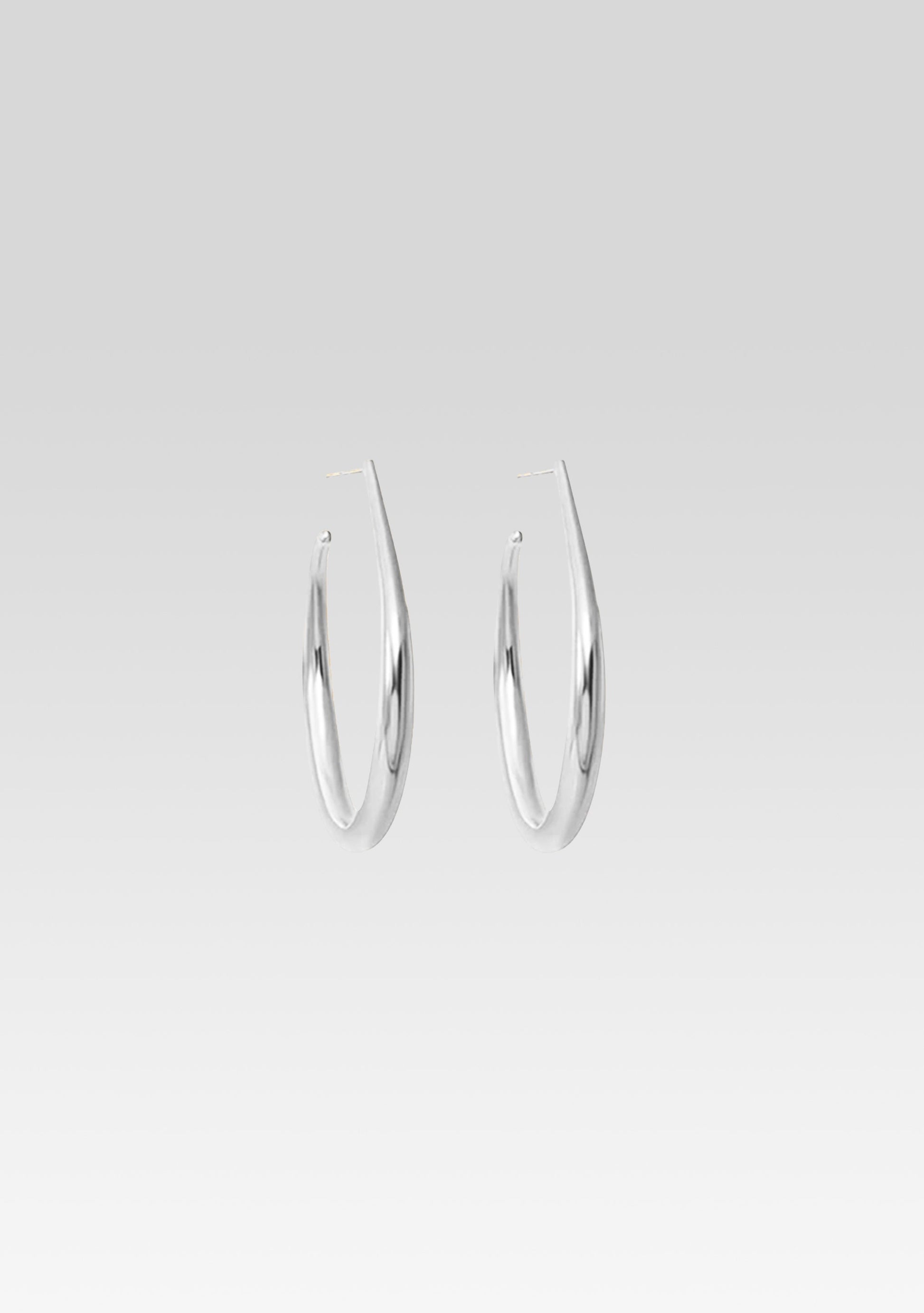  Small Moon Hoop Earrings