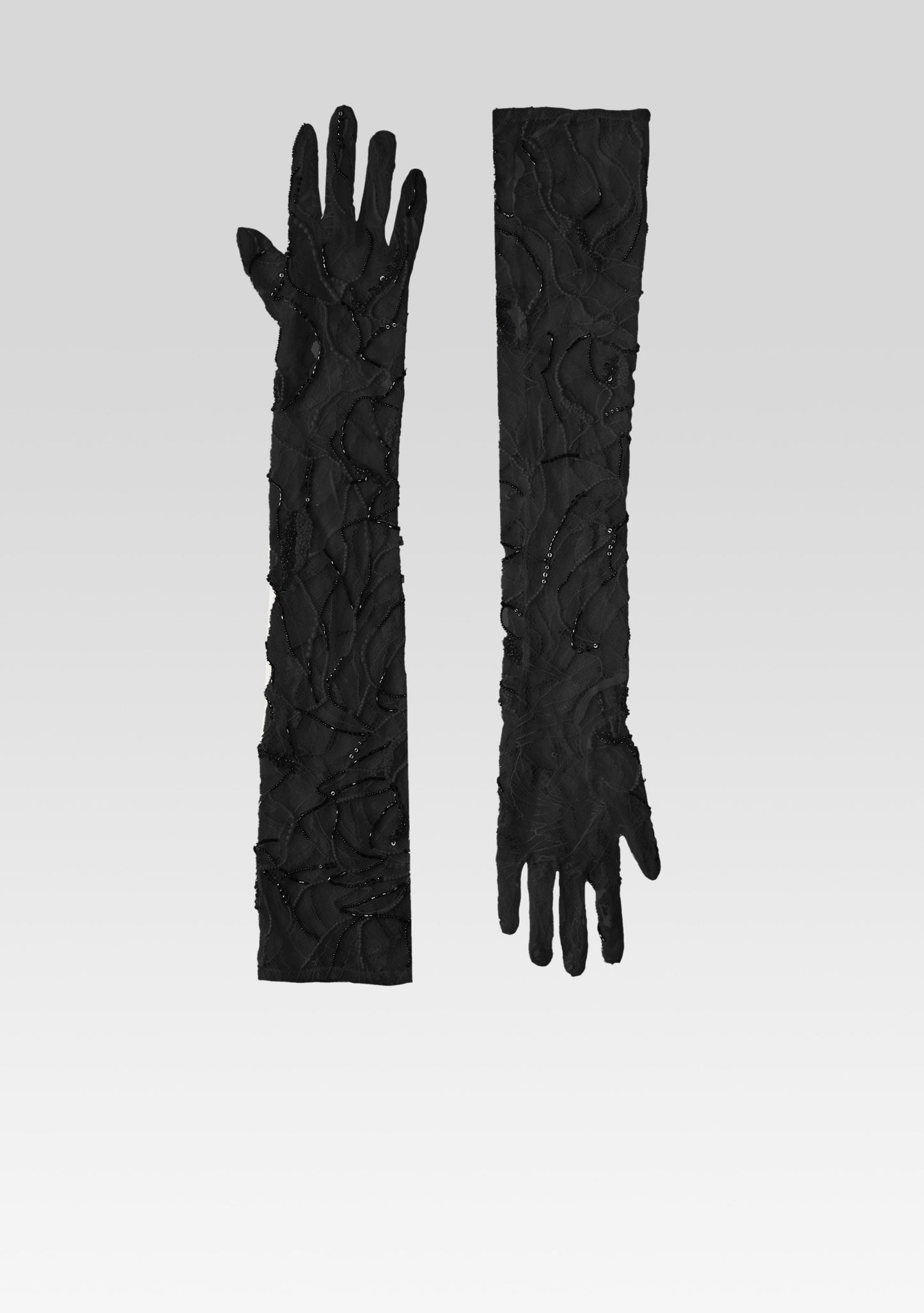  Royce Embellished Lace Gloves