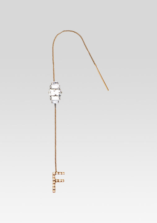  Aster Letter Earring